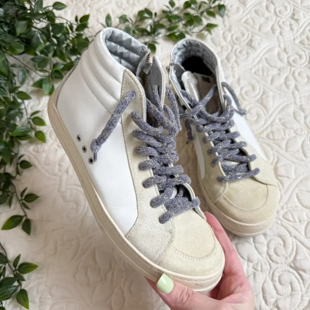 P448 Skate High Top Sneakers Sz 40